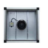 Acoustic L Flow High Temperature Fan Box ALF-H-630/3