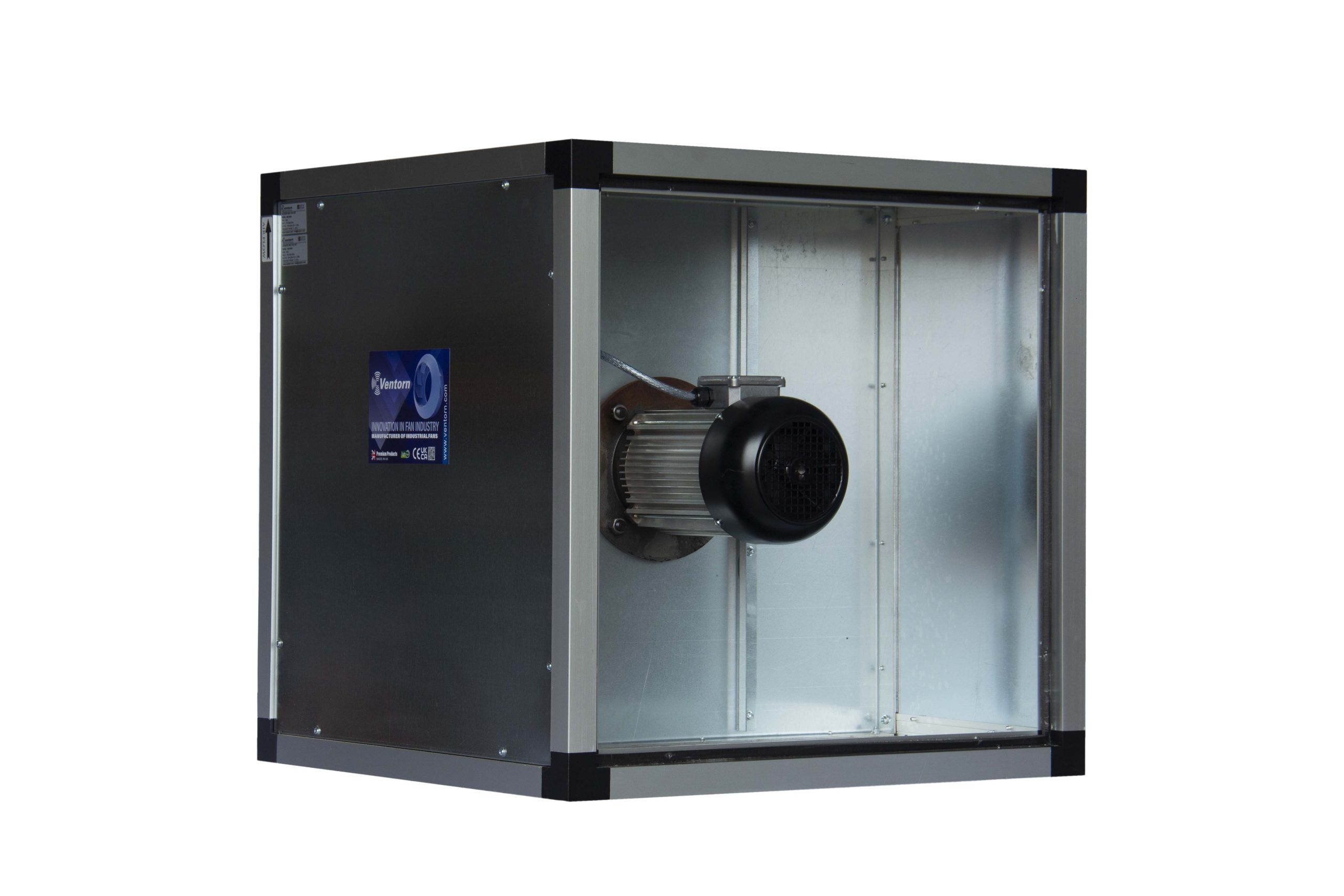Acoustic L Flow High Temperature Fan Box ALF-H-560/1