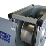 Acoustic L Flow Short Case Side Discharge Fan Box ALF-S-560/3